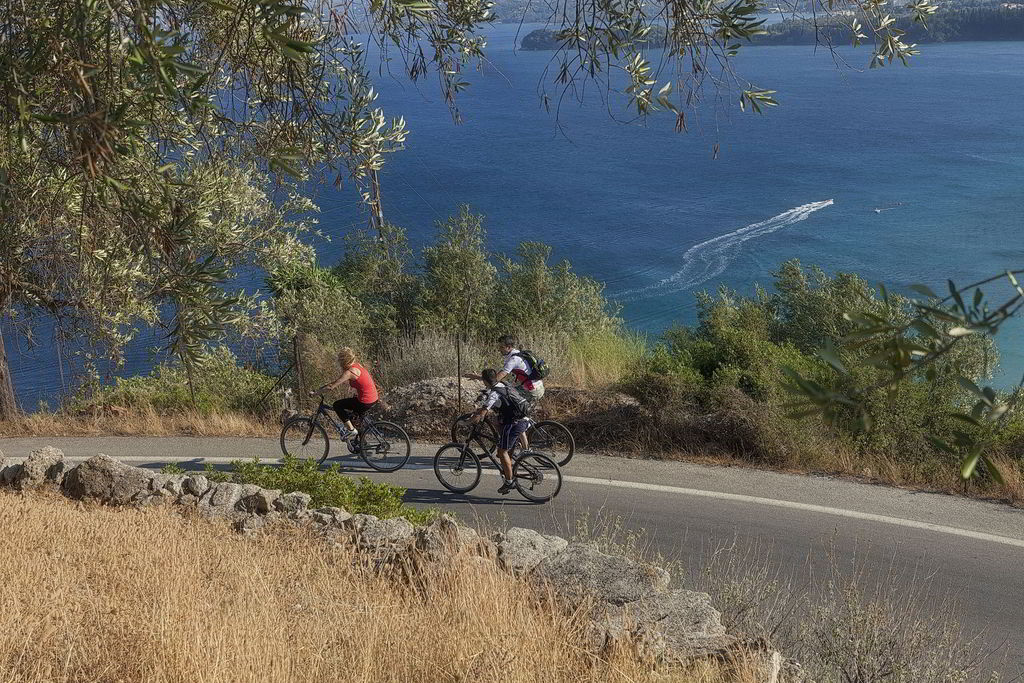 Cycling. Corfu has innumerable cycle routes of various levels of difficulty to satisfy all cyclists. Mountain or seaside routes, having the island’s breathtaking landscape as their companion.
