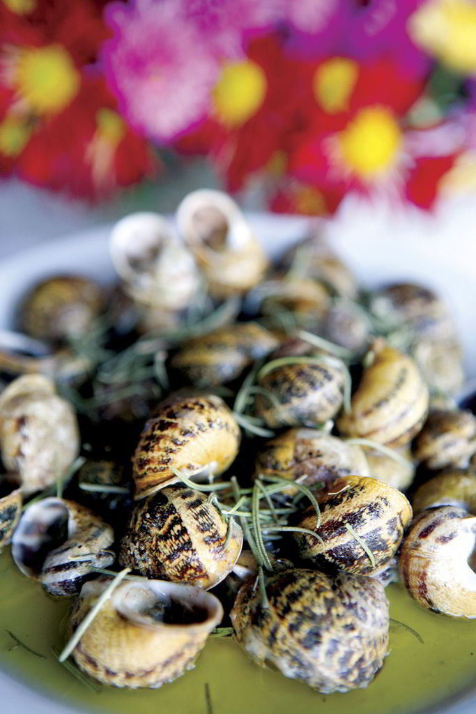 Typical snails recipe: Snails “Savoro” with rosemary